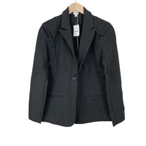 J. Crew Ponte Work Blazer For Women Gray Size 6